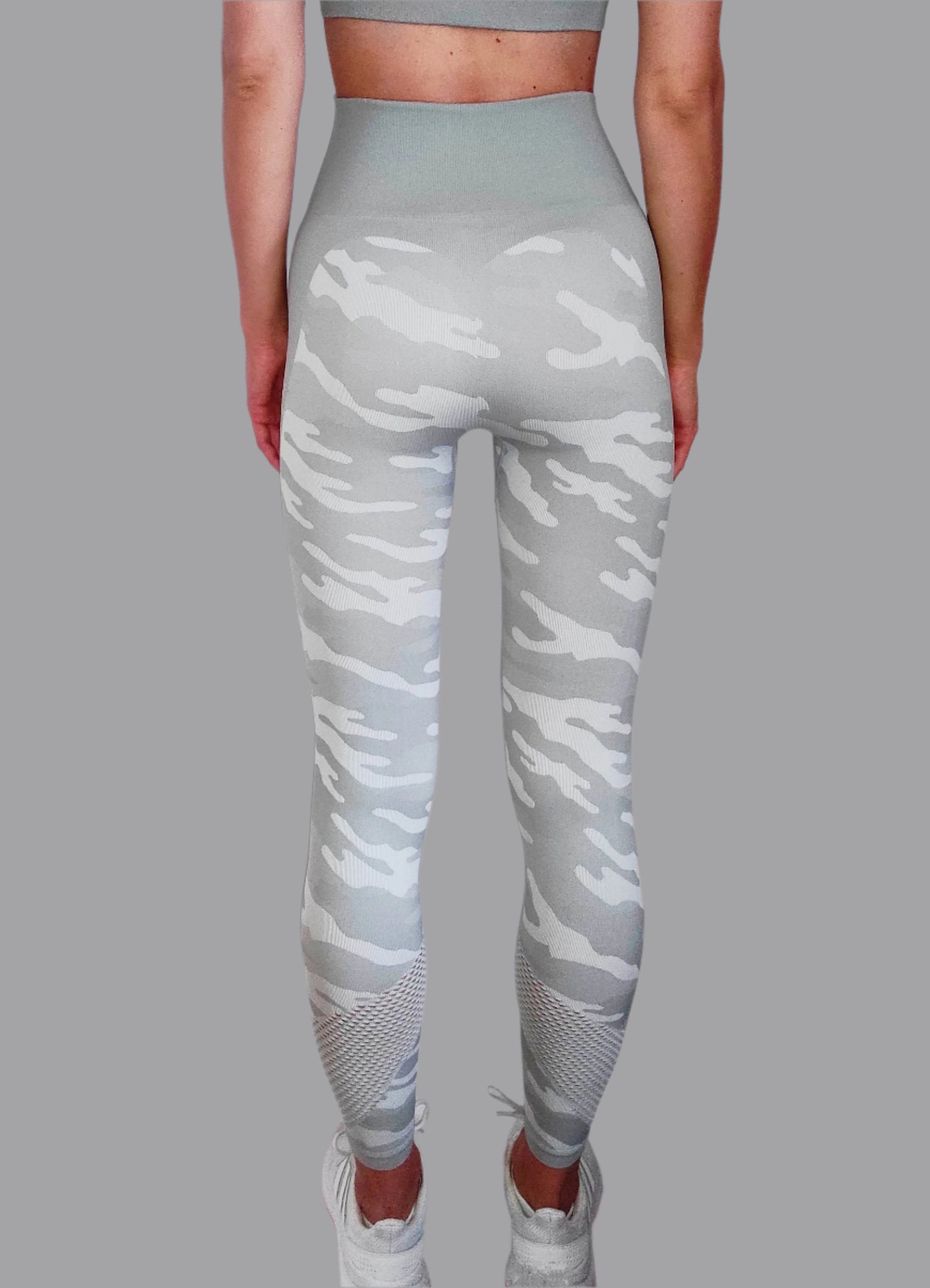 Camouflage Leggings Light Grey