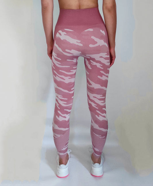 Camouflage Leggings Candy Pink